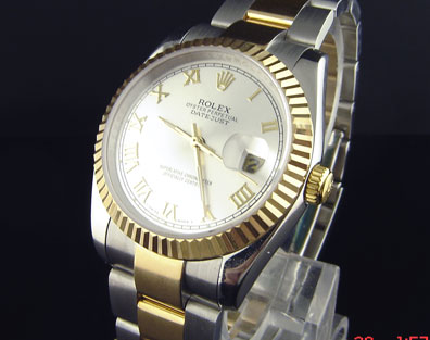 Rolex Replica DATAJUST STEEL-GOLD -